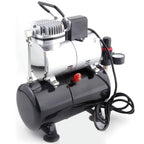Timbertech Professional Kolbenöl ohne ruhige Airbrush-Kompressor mit Kühllüfter ABPST08 für Hobby, Tätowierung, Nagel usw.