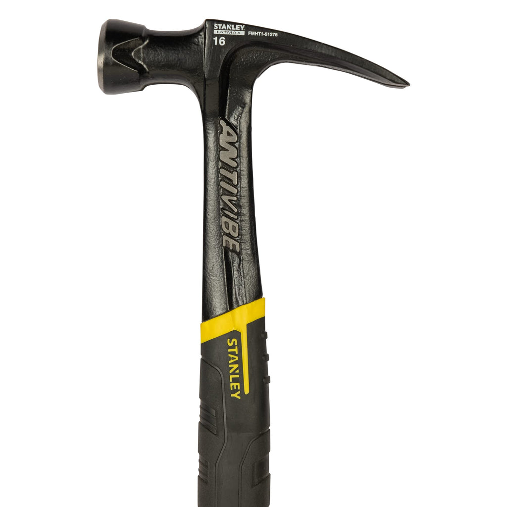 STANLEY FATMAX AntiVibe Klauenhammer 453g, flache Klaue, FMHT-51276