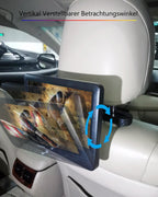 KALLAK Auto-Kopfstützenhalterung für Tragbare DVD-Player mit Zwei Bildschirmen, 2 Halterungen für WONNIE/NAVISKAUTO/Sylvania Doppelbildschirm-DVD-Playern, Winkelverstellbare Kopfstütze