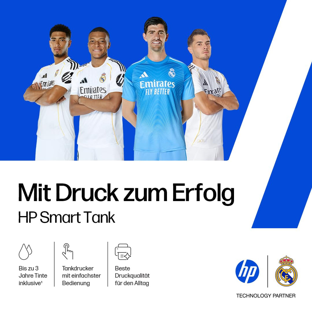HP Smart Tank 5105 3-in-1 Multifunktionsdrucker (WLAN; Mobiles Drucken) – 3 Jahre Tinte inklusive, 3 Jahre Garantie, großer Tintentank, hohe Reichweite, Drucken in hoher Qualität