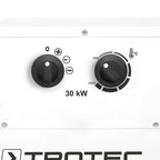 TROTEC Bauheizer TDS 120 R – Heizleistung 15 kW / 30 kW – Elektroheizer Luftmenge 1900 m³/h – Heizlüfter für große Räume
