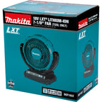 Makita DCF102Z Akku Lüfter 18 V (ohne Akku, ohne Ladegerät), Blau, 101