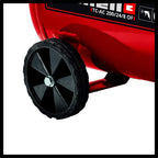 Einhell Kompressor TC-AC 200/24/8 OF (1200 W., Max. 8 Bar, 24 L-Tank, 180 L/min Ansaugleistung, Motordrehzahl 15000 Min^-1, Druckminderer, Manometer, Ã–lfrei)
