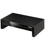 Fellowes Monitorständer Designer Suites, höhenverstellbar um 4 cm, ergonomisch, mit Aufbewahrungsfach, für Monitore bis 21 Zoll bzw. 18 kg