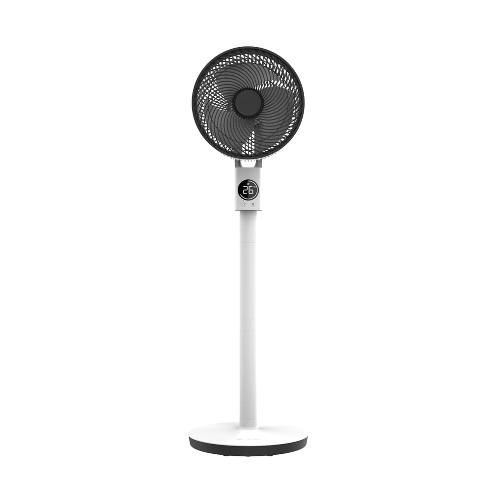 MEACO MeacoFan Sefte® Standventilator - höhenverstellbar Ventilator mit leistungsstarkem Luftstrom - außergewöhnlich leise ferngesteuerte Kühlung – Nachtmodus, Stummschaltung, Ein- und Ausschalttimer