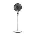 MEACO MeacoFan Sefte® Standventilator - höhenverstellbar Ventilator mit leistungsstarkem Luftstrom - außergewöhnlich leise ferngesteuerte Kühlung – Nachtmodus, Stummschaltung, Ein- und Ausschalttimer