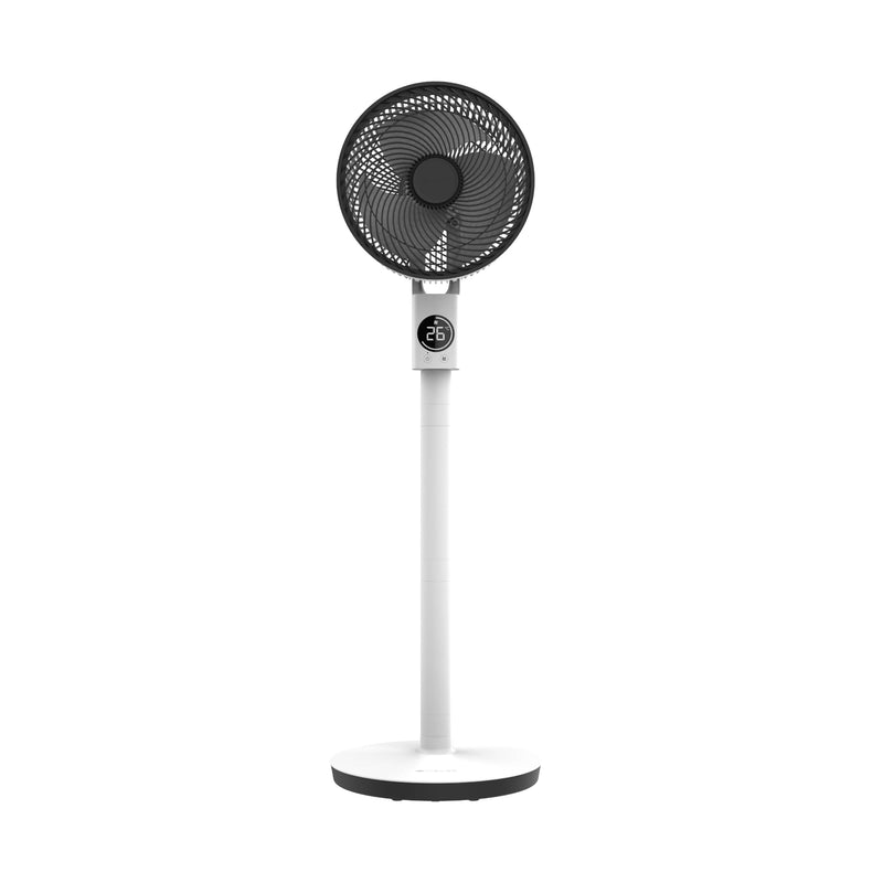 MEACO MeacoFan Sefte® Standventilator - höhenverstellbar Ventilator mit leistungsstarkem Luftstrom - außergewöhnlich leise ferngesteuerte Kühlung – Nachtmodus, Stummschaltung, Ein- und Ausschalttimer