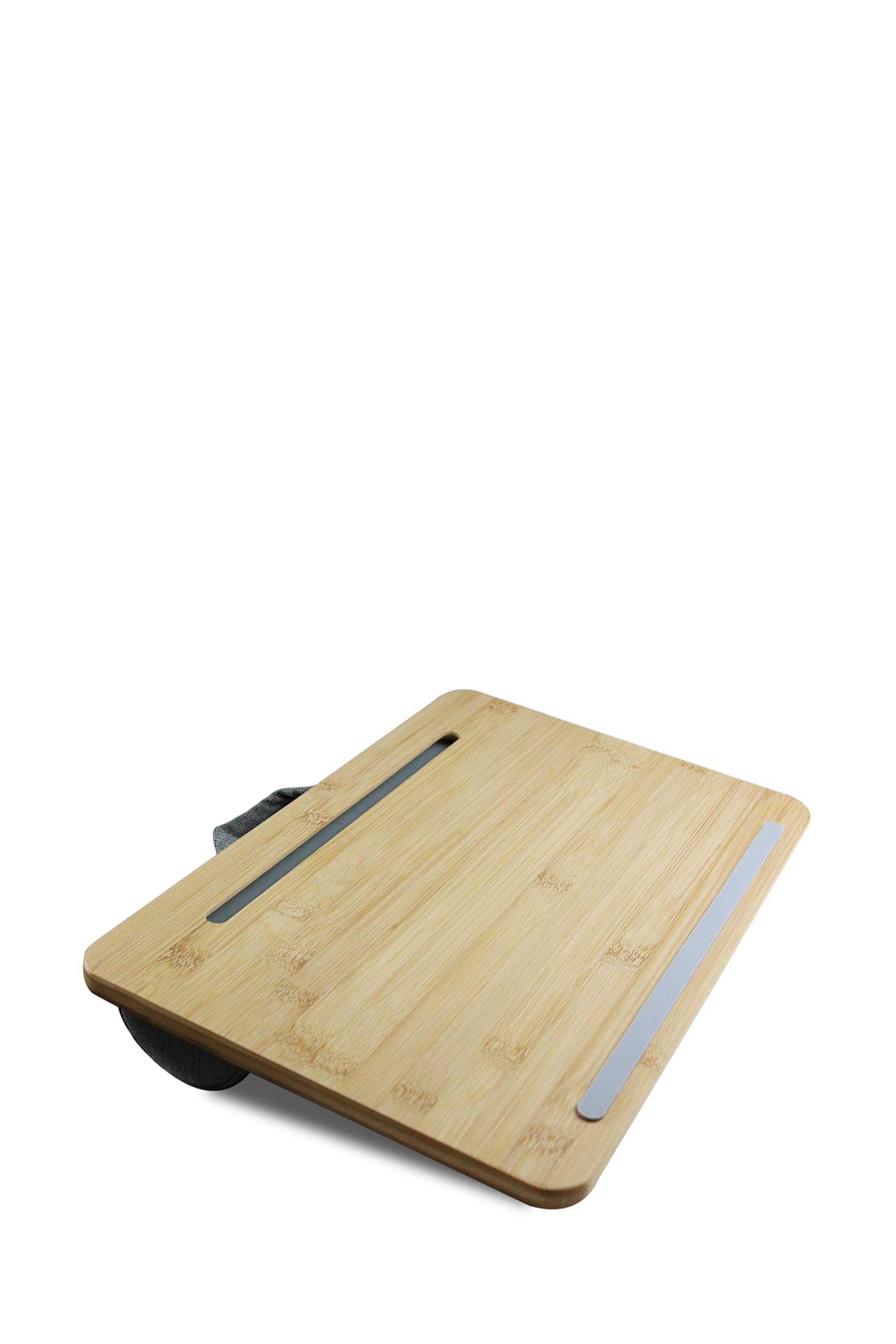 PEPE Mobility - Laptop Ständer Bett Holz, Laptopkissen Knietablett 17 Zoll, Unterlage Schoß Kissen Bambus, Kissentablett Sofa