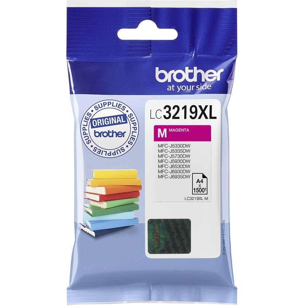 Brother BA76220 Original XL-Tintenpatrone LC-3219XLM magenta (für Brother MFC-J5330DW, MFC-J5335DW, MFC-J5730DW, MFC-J5930DW, MFC-J6530DW, MFC-J6930DW, MFC-J6935DW)