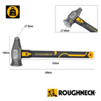 Roughneck Gorilla ROU65804 Mini-Vorschlaghammer, Fiberglas, 1,8 kg/1,8 kg, mit Kompressions-Griff