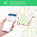 GPS Tracker Auto ohne ABO 150 Tage Standby, Echtzeit-Tracking, wasserdicht, Anti-Verlust-Alarm für Auto, LKW, Boot mit kostenloser App/Web