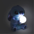 Stitch Licht - Offiziell Lizenzierte Lilo & Stitch Lampe, Disney Sammlerstück, Nachttischlampe für Schlafzimmer, Dekor für Nachtbeleuchtung, Blau