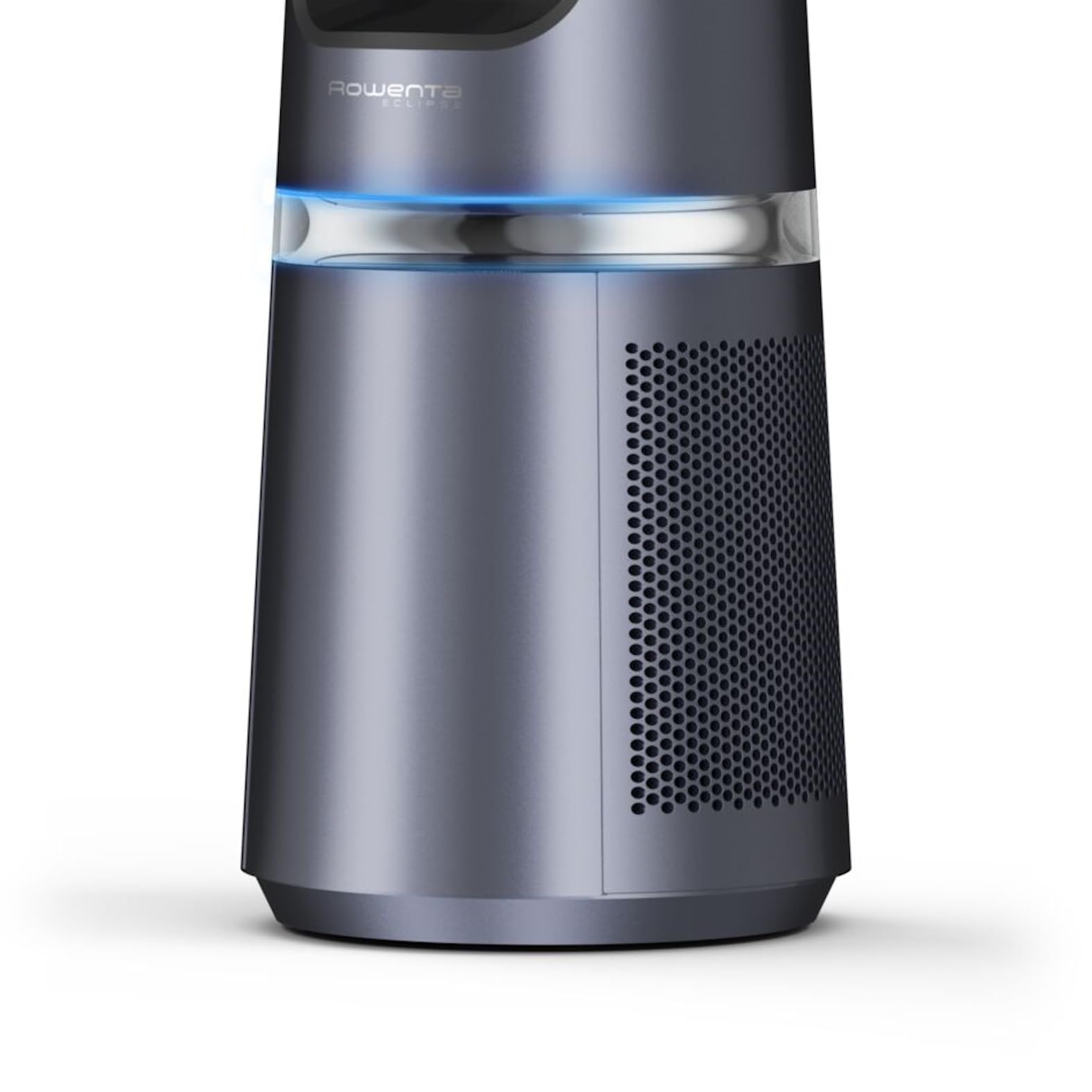 Rowenta rotorloser 2 in1 Luftreinigungsventilator Eclipse QU5030 | Luftreiniger und Ventilator | Feinpartikel | 12 Geschwindigkeiten | Timer | verzögerte Startfunktion | Fernbedienung | Anthrazit