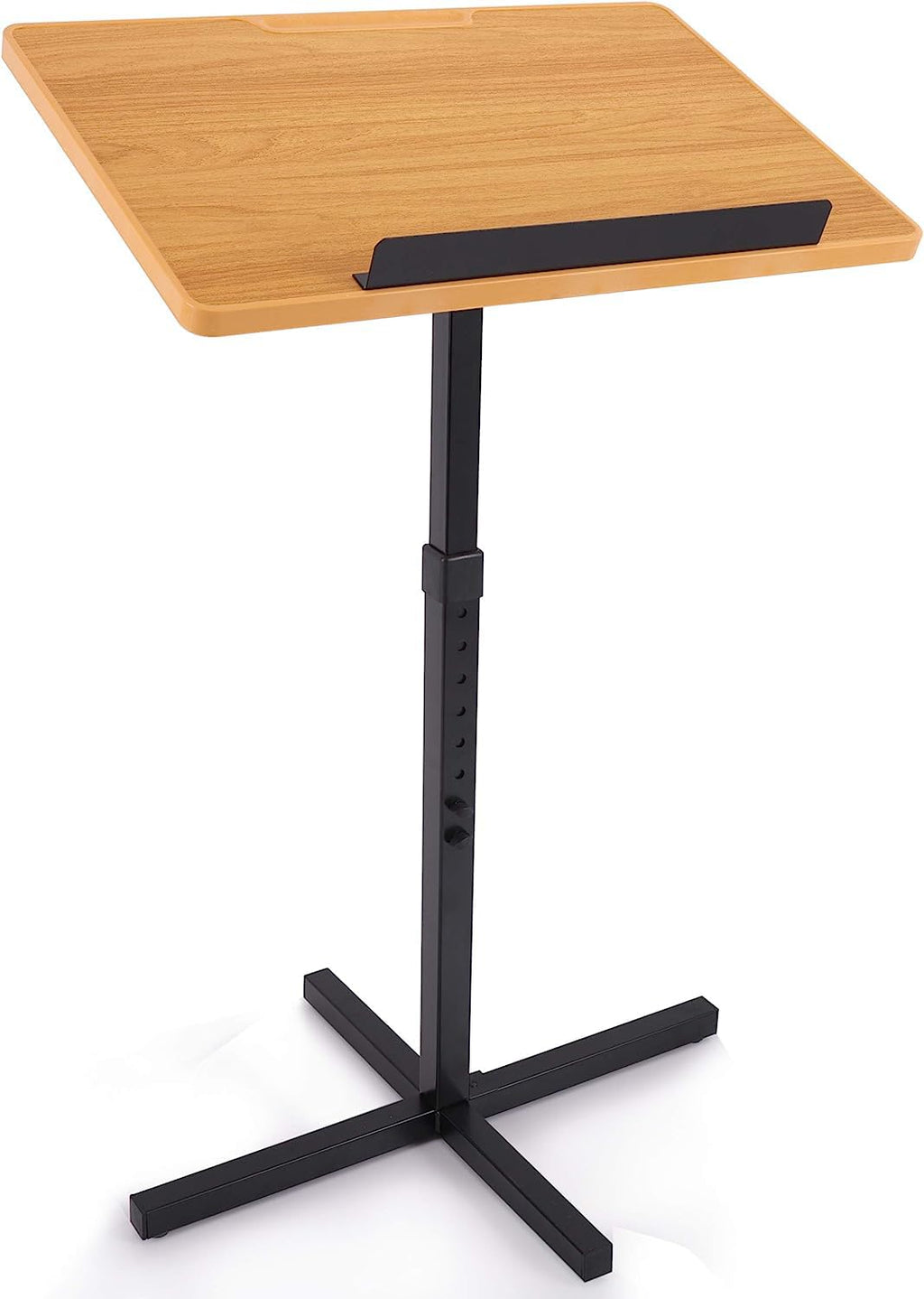 Pyle Stehpult Höhenverstellbar – Mobiler Laptopständer & Stehtisch für Büro, Bühne oder Präsentationen – Ergonomisch, Universal & Leicht