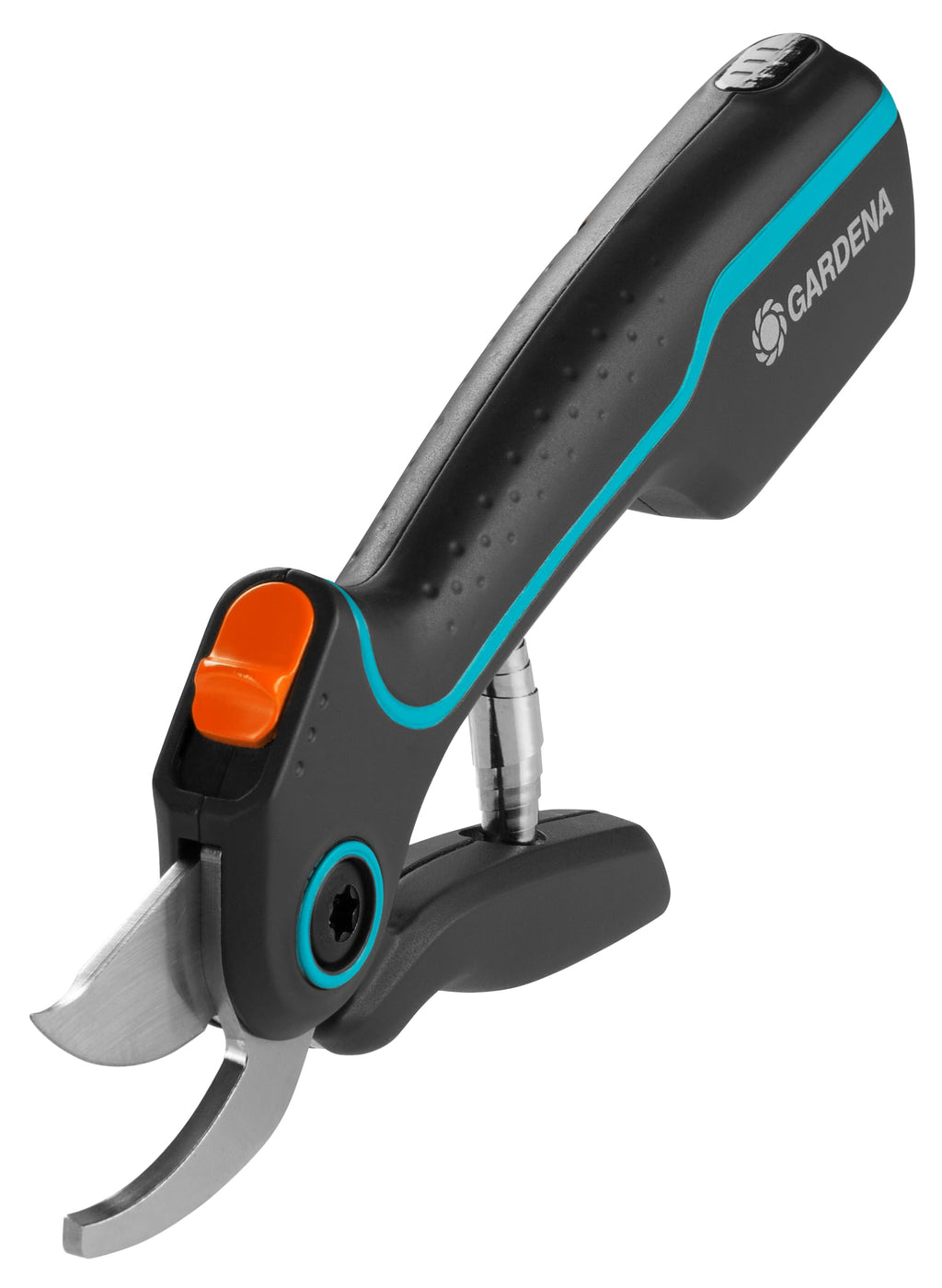 Gardena AssistCut: Akkubetriebene Gartenschere mit einem Schneid-Durchmesser von 25 mm, für einfaches und müheloses Schneiden von Zweigen, Jungen Trieben und Blumen, mit USB-C Ladekabel (12222-20)