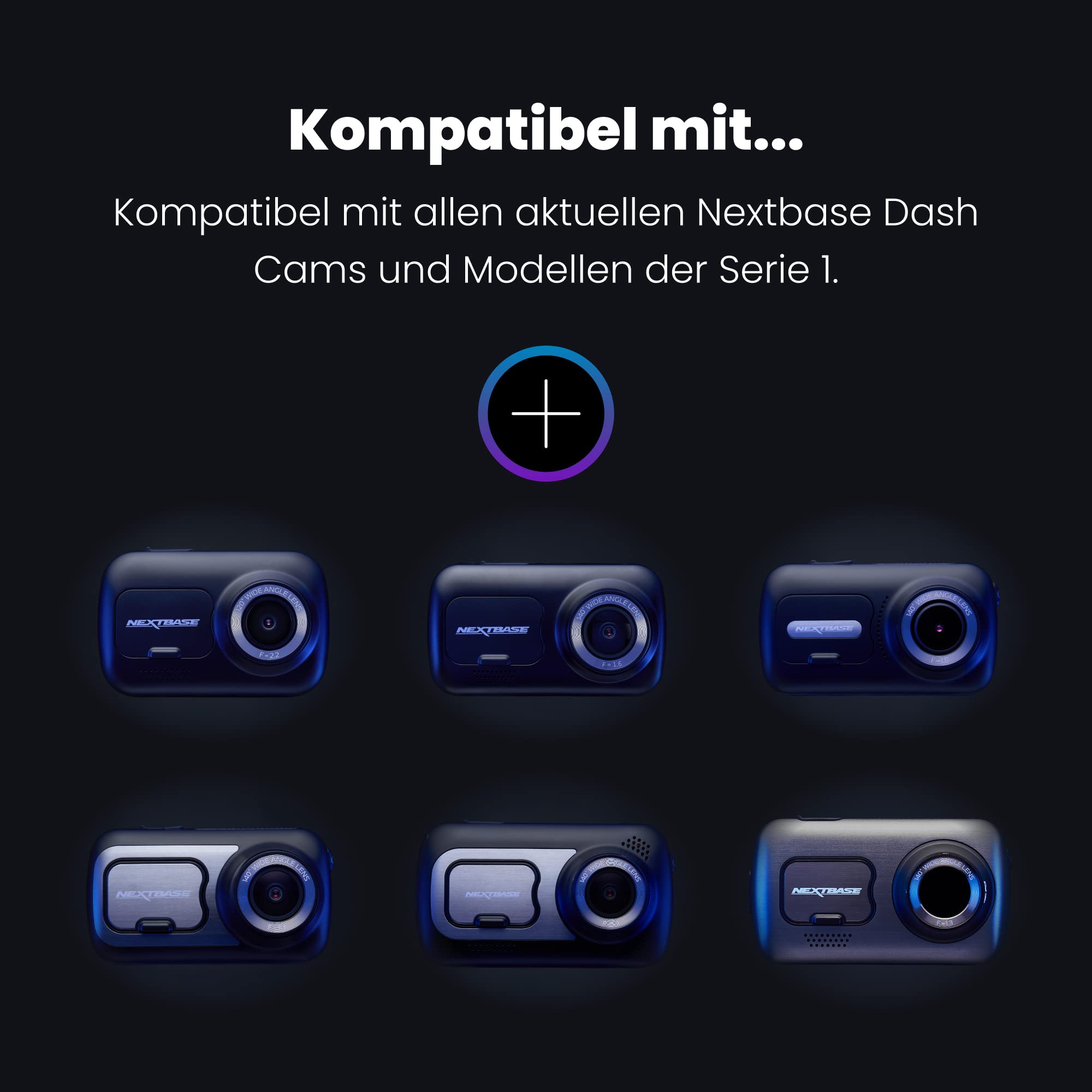 Nextbase Dash Cam Hardwire Kit, Festeinbau-Kabel für alle Dashcams der Nextbase Serie 2, Kabellänge 5m, zur Stromversorgung durch Anschluss an Sicherungskasten, einfaches Plug-and-Play