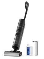 dreame H12 Pro Nass Trockensauger kabellos Kantenreinigungsbürste,Selbstreinigungsfunktion,Schmutzerkennung,LED-Display,Laufzeit bis zu 35min,900mL Wassertank für Hartböden,Tierhaare,HHR25A,Schwarz