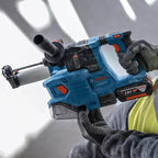 Bosch Professional 18V System Akku Bohrhammer GBH 18V-22 (mit SDS plus, KickBack Control und Vibration Control, inkl. GDE 18V-12, L-BOXX, ohne Akku/ Ladegerät)