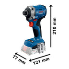 Bosch Professional 18V System Akku-Drehschlagschrauber GDR 18V-215 (inkl. L-BOXX)
