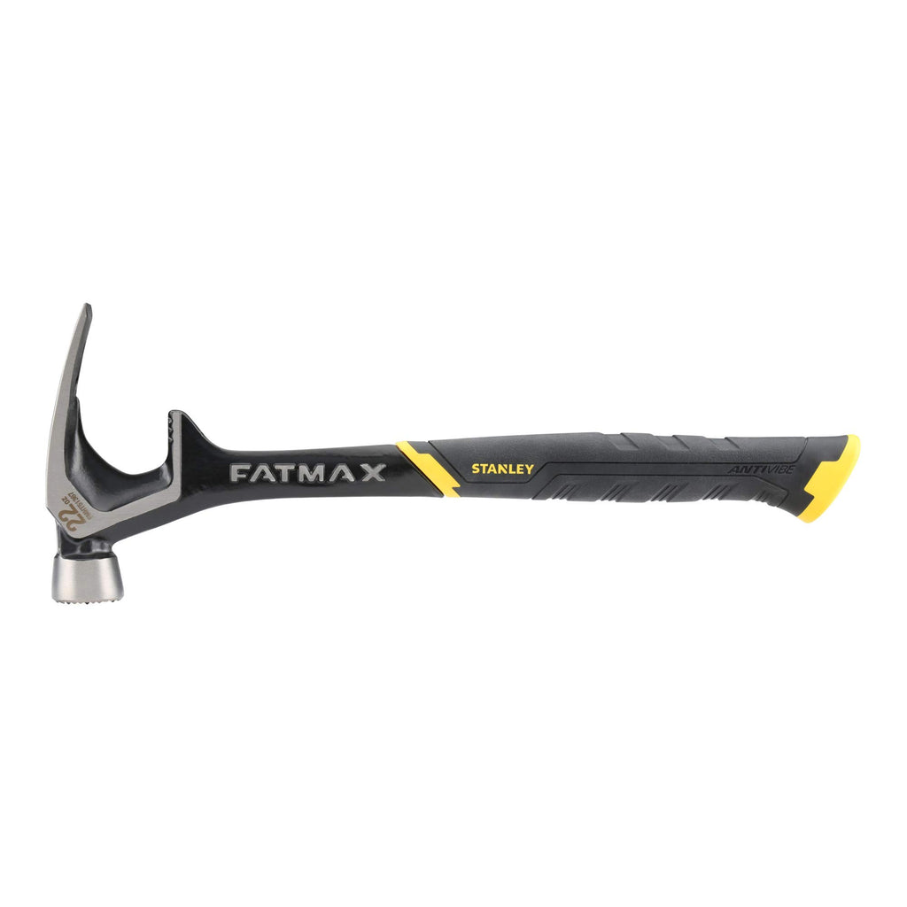STANLEY FatMax Demontage Hammer (620g, abgeschrägter Nagelschlitz, große Schlagoberfläche, extra langer Handgriff, zum Stemmen, Schaben, Zerspannen, 1 Stück) FMHT51367-2