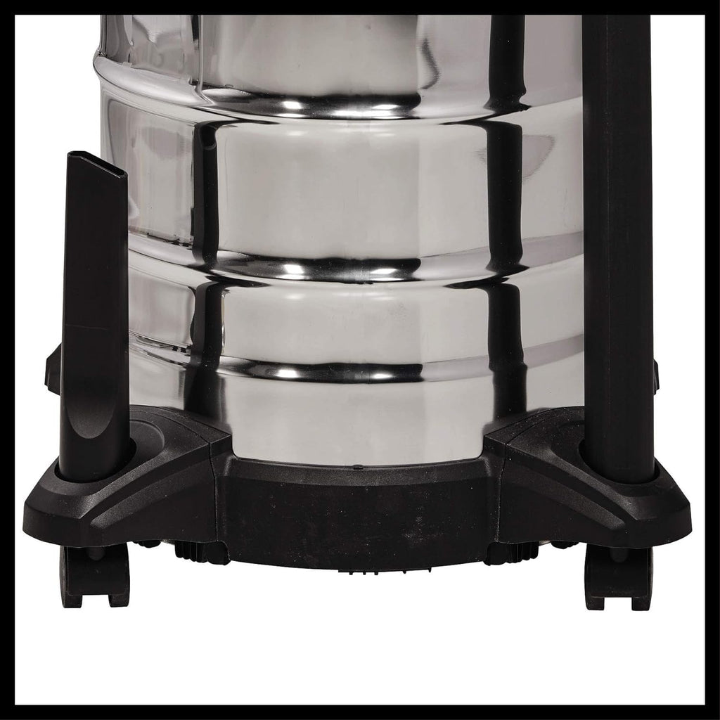 Einhell Nass-Trockensauger TC-VC 1930 S (1.500 Watt, rostfreier Edelstahlbehälter 30 l, Blasanschluss, inkl. Plastiksaugschlauch, Kombi-, Fugendüse & Diverse Filter)