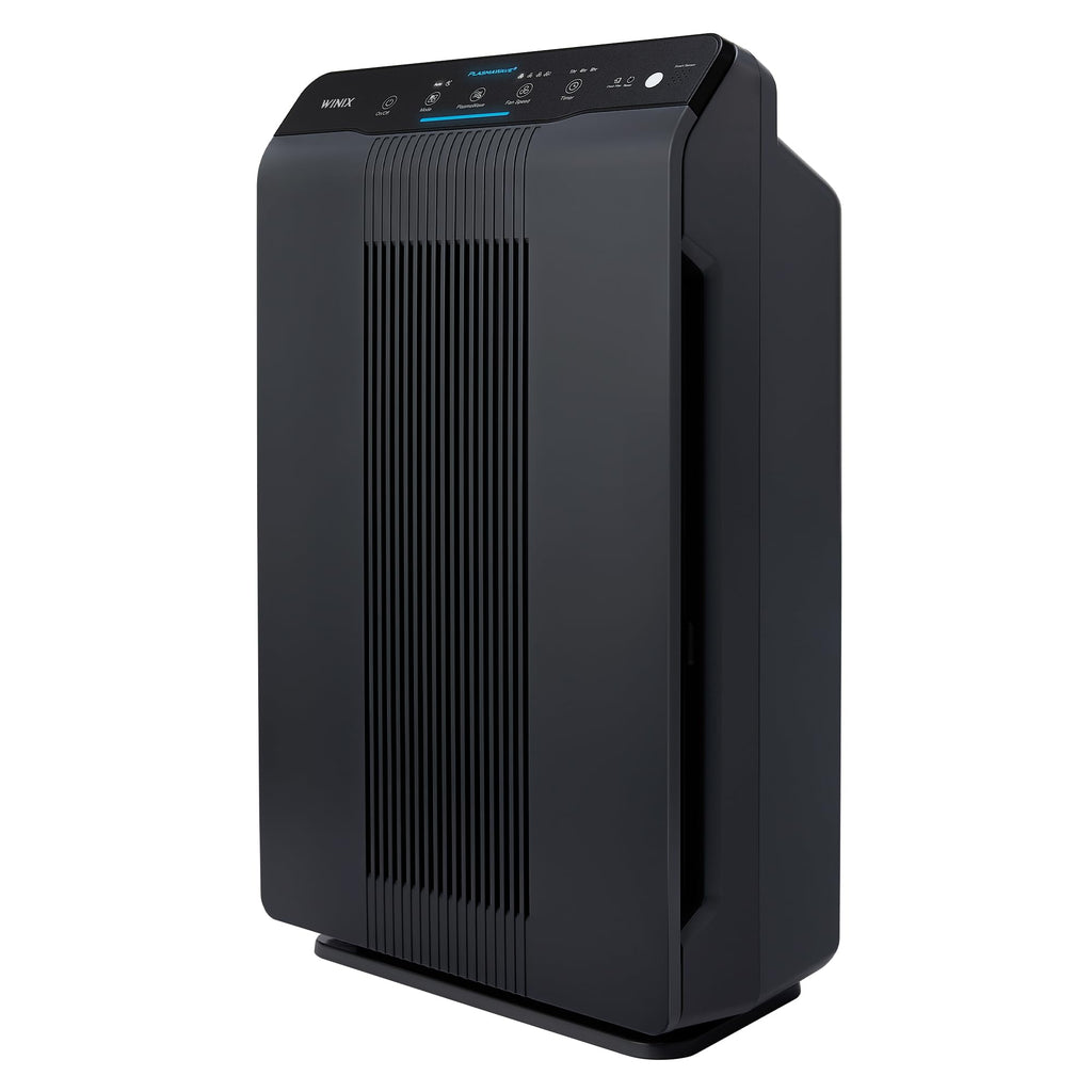 WINIX 5500-2 luftreiniger Allergiker, CADR 390m³/h, 99㎡, Air Purifier für Raucherzimmer gegen Allergien, Staub, Pollen, Tierhaare, Luftqualitätsanzeige, Auto Schlafmodus, Schwarz