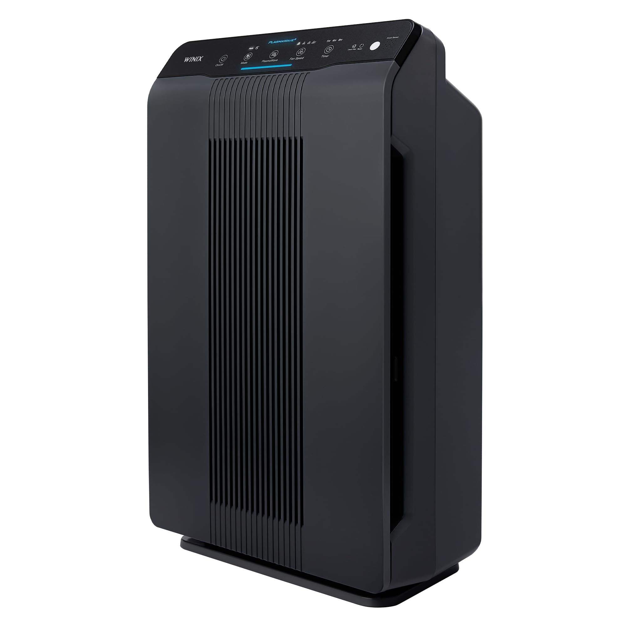 WINIX 5500-2 luftreiniger Allergiker, CADR 390m³/h, 99㎡, Air Purifier für Raucherzimmer gegen Allergien, Staub, Pollen, Tierhaare, Luftqualitätsanzeige, Auto Schlafmodus, Schwarz