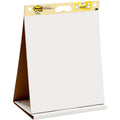 Post-it Super Sticky Meeting Charts, Packung mit 1 Block, mit 20 Blättern, 584 mm x 508 mm, Farbe: Weiß - Selbstklebendes Flipchartpapier für Brainstormings überall