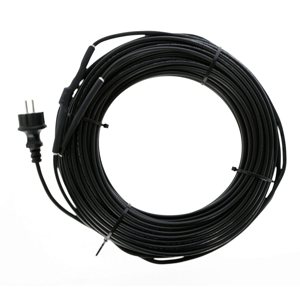 KERBL Frostschutzkabel 10 m (200 W, Heizkabel für Dachrinnen / Rohrleitungen, zur Überwinterung von Pflanzen, Frostschutz für Rohre + Kübelpflanzen) 296088