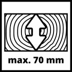 Einhell Zug-Kapp-Gehrungssäge TC-SM 2531/2 U (1900 W, max. 70 mm x 310 mm Schnitttiefe/-breite, Ø 254 mm Sägeblatt, Untergestell, neigbarer Sägekopf, Zugfunktion, Laser)