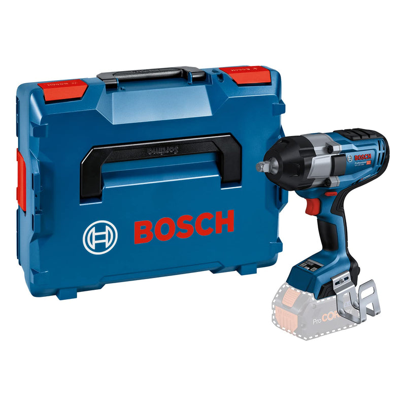 Bosch Professional 18V System BITURBO Akku Drehschlagschrauber GDS 18V-1000 (inkl. Leiterclip, Einlage, L-BOXX, ohne Akku/ Ladegerät)