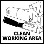 Einhell Flachdübelfräse TC-BJ 900 (860 W, 14 mm, Winkel- und Höheneinstellung, Staubfangsack)