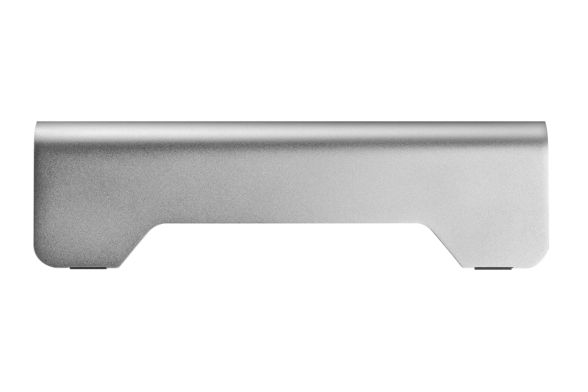 DIGITUS Designer Monitor-Erhöhung aus Aluminium - Bildschirm-Ständer - Traglast 10 kg - Nicht Rutschend - Silber