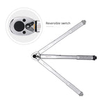 Amazon Basics Einrastender 3/8 Zoll -Drehmomentschlüssel, 15-80 ft.-lb, 20.4-108.5 Nm