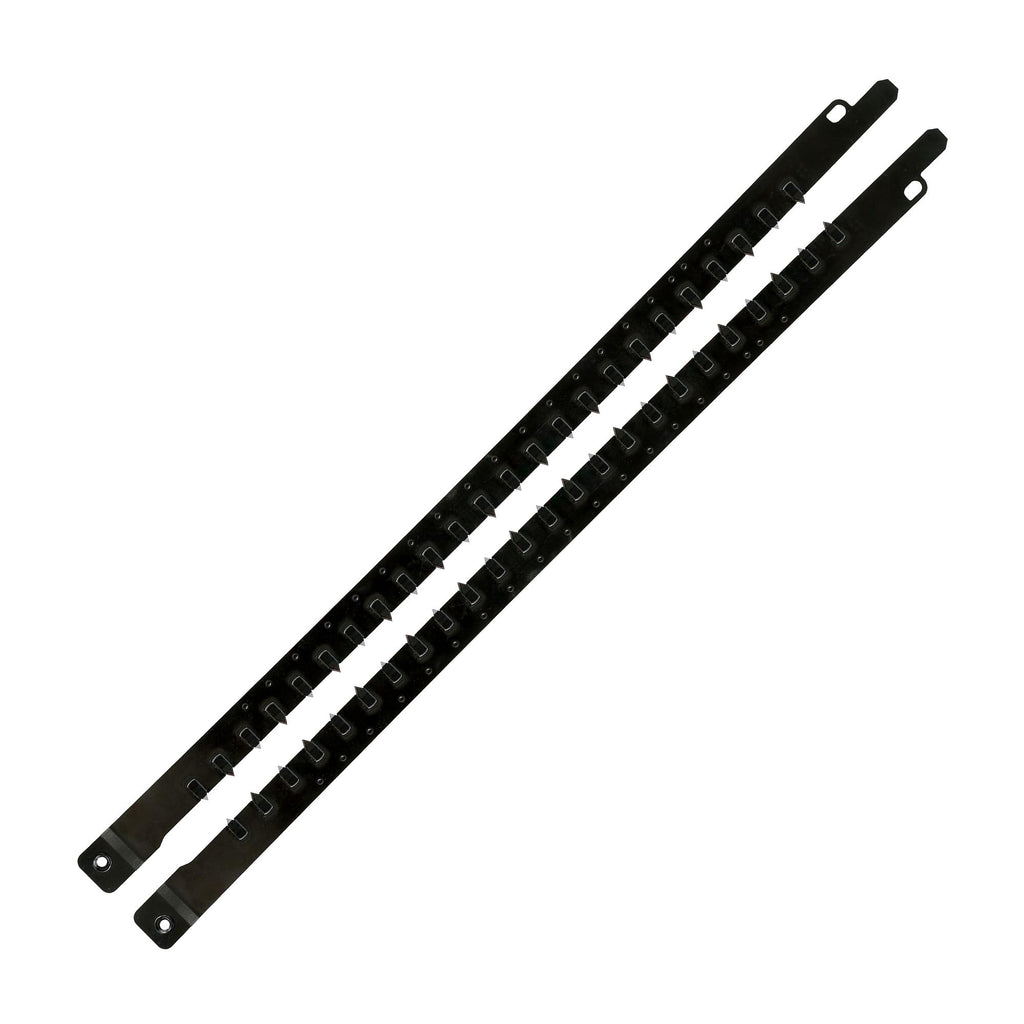 DEWALT 2-teiliges Alligator HM Spezialsägeblatt (für den Einsatz auf Alligator Spezialsägen, Arbeitslänge 430 mm, für Hochlochziegel bis Festigkeitsklasse 12 N/mm2), DT1974-QZ
