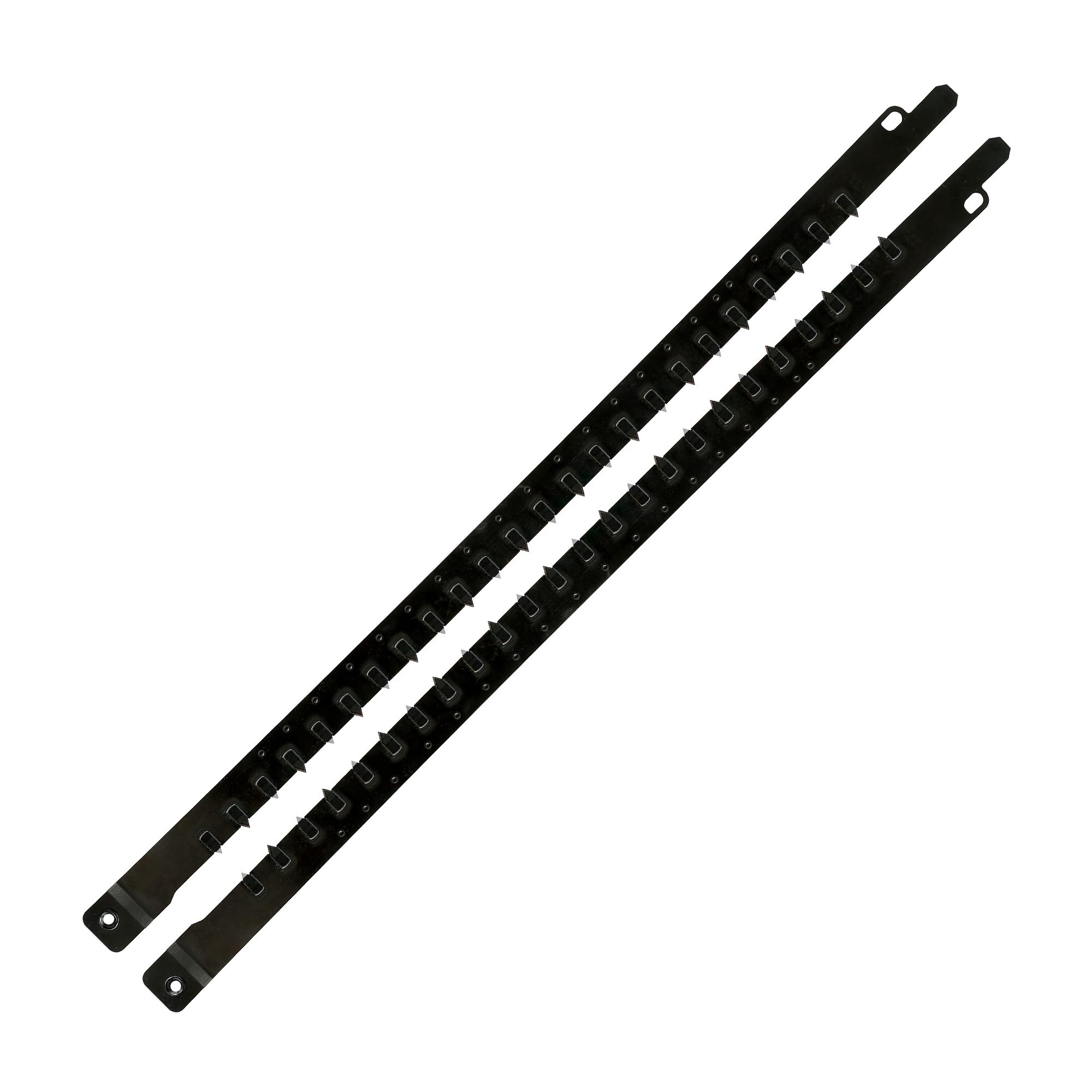 DEWALT 2-teiliges Alligator HM Spezialsägeblatt (für den Einsatz auf Alligator Spezialsägen, Arbeitslänge 430 mm, für Hochlochziegel bis Festigkeitsklasse 12 N/mm2), DT1974-QZ