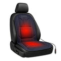 BURI Premium Autositzauflage Winter 2 Stufen | Bequemer Sitzschutz mit Rückenlehne | rutschfest, ergonomisch & langlebig | Weiche Polsterung für warmes Sitzgefühl für 95% Aller Fahrzeuge (1 Stück)