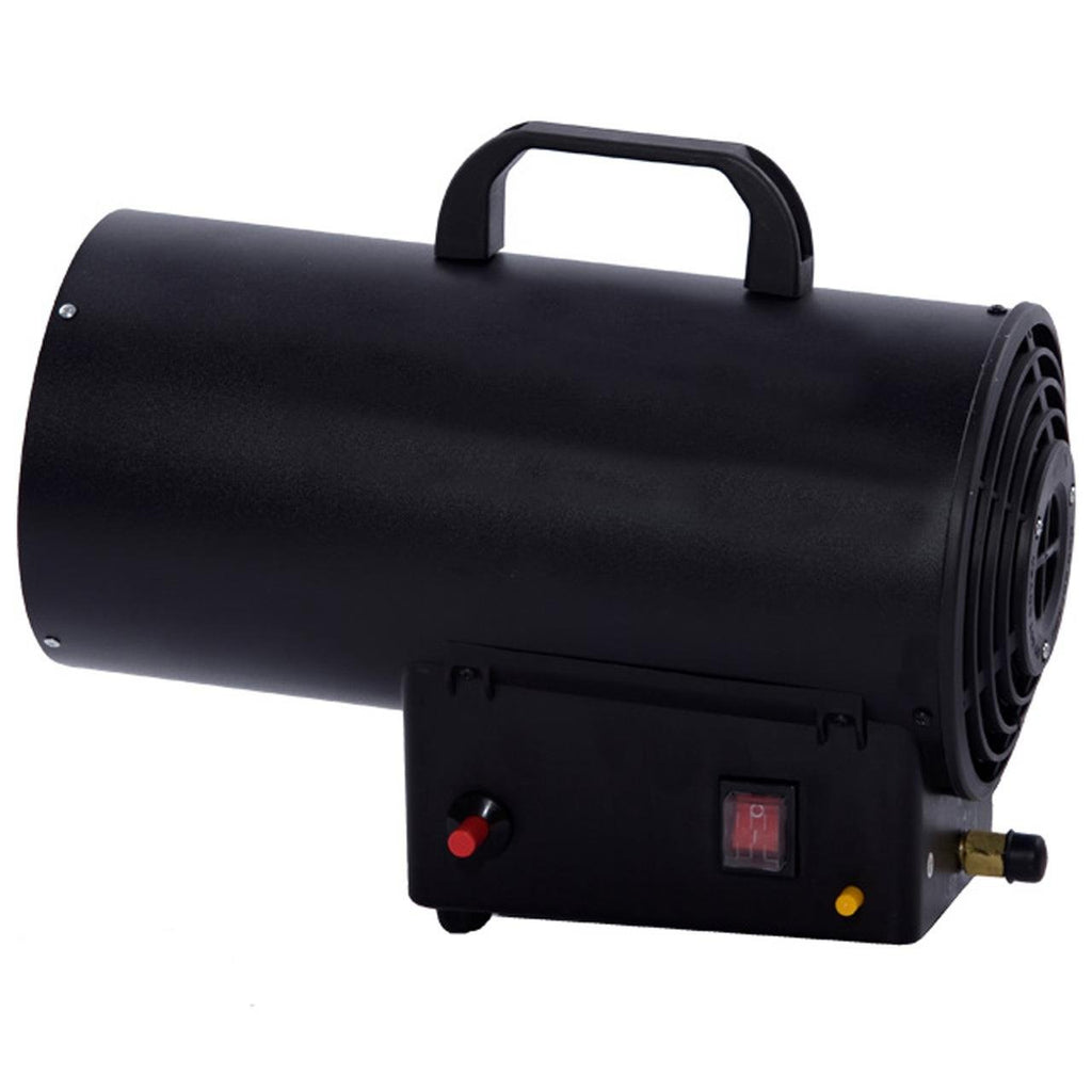 FUXTEC FX-GH10 Innen Schwarz 10000 W Heizlüfter Ventilator (Lüfter, INNEN, Flur, Schwarz, 10000 W, Gas)