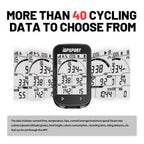 GPS Fahrradcomputer mit ANT + Funktion Radfahren Computer Unterstützung Pulsmesser und Geschwindigkeit Kadenz Sensor Anschluss