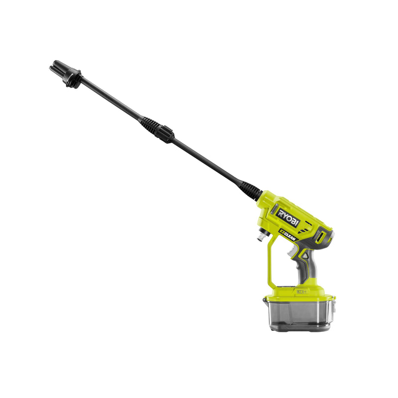 RYOBI 18 V ONE+ Akku-Mitteldruckreiniger RY18PW22A-0, 3in1 Düse, Turbodüse, 15°-Fächerstrahl für die allgemeine Reinigung, ohne Akku & Ladegerät