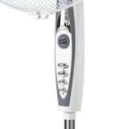 Orbegozo SF 0147 - Standventilator, 3 Stufen, Blättergröße 40 cm, einstellbare Höhe, 50 W, Weiß