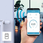 Hama Smartes Heizkörperthermostat, Starter-Set 2 St. mit Hub (Heizungssteuerung WLAN, Smart Home Heizungsregler f. alle Ventile, programmierbarer Heizungsthermostat, heizen per App), Weiß