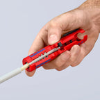 KNIPEX Universal-Abmantelungswerkzeug in Blister 125 mm, 16 85 125 SB