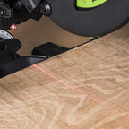 Evolution Power Tools - F255SMS Mehrzweck-Gleit-Gehrungssäge, 255 mm, 1600 W, 230 V