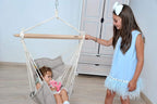 Lola Bella Chica 4in1 Babywiege Babyhängematte | Öko-Tex Zertifiziert | mit Lammfell