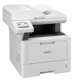 Brother MFC-L5710DW 4-in-1 Mulifunktionsdrucker schwarz weiß (A4, 48 Seiten/Min., 1.200x1.200 DPI, LAN, WLAN, Duplex-ADF, 250 Blatt Papierkassette) weiß/grau