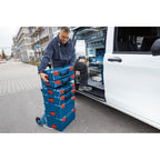 Bosch Professional Handwerkoffersystem L-BOXX 102 (Belastbarkeit bis 100 kg, eine Traglast bis 25 kg und eine Zugfestigkeit von 50 kg, Material: ABS Plastik, PA6 Kunststoff)