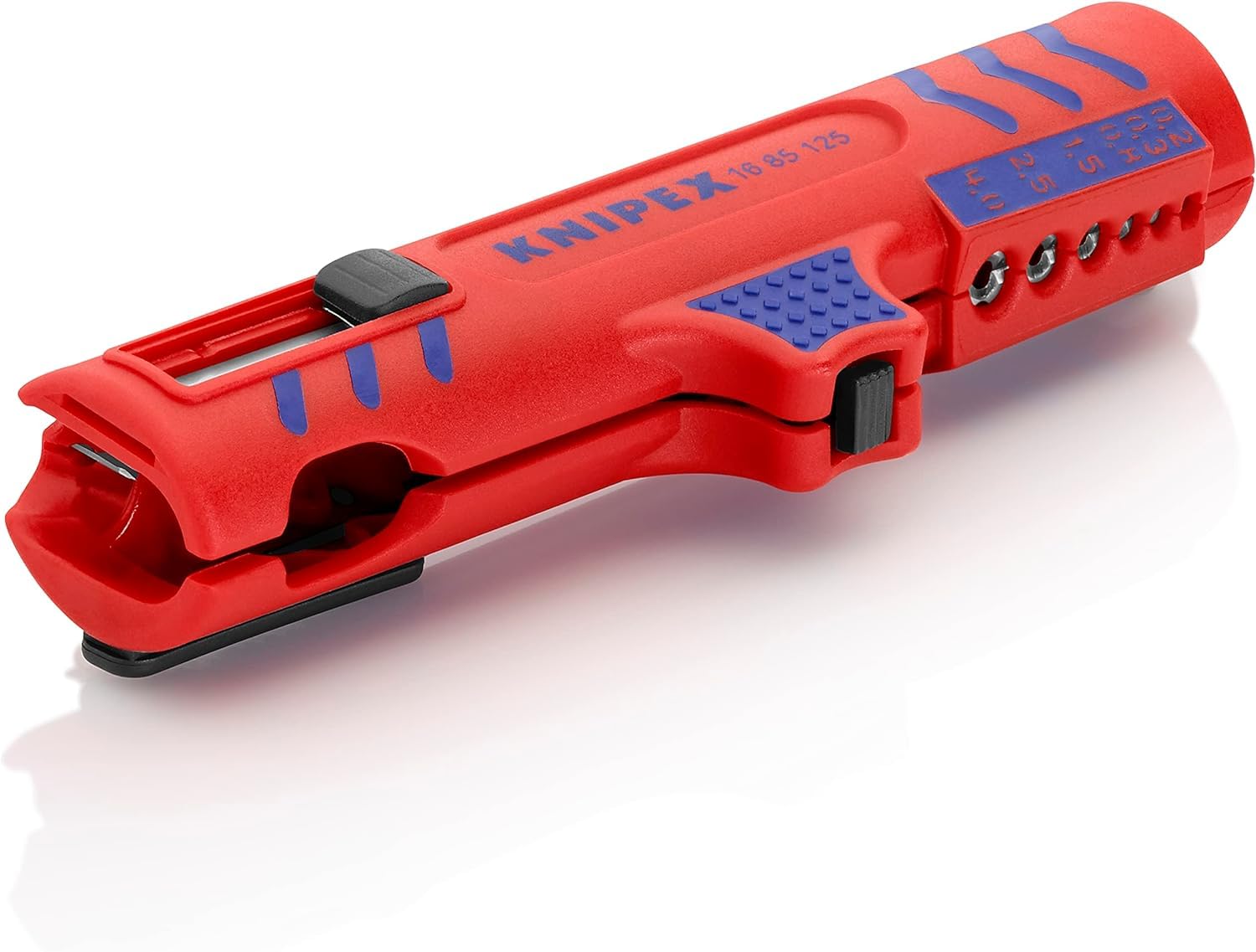 KNIPEX Universal-Abmantelungswerkzeug in Blister 125 mm, 16 85 125 SB