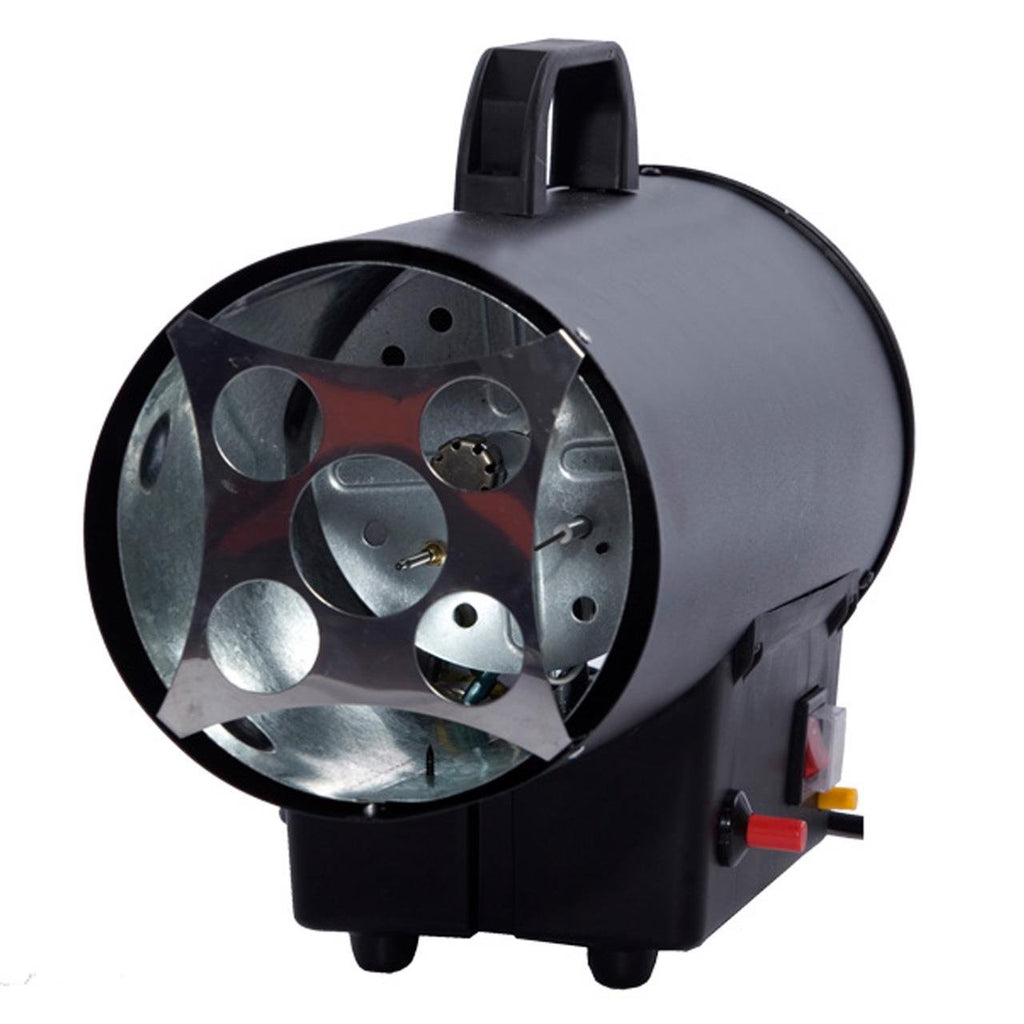 FUXTEC FX-GH10 Innen Schwarz 10000 W Heizlüfter Ventilator (Lüfter, INNEN, Flur, Schwarz, 10000 W, Gas)
