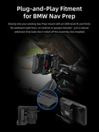 CHIGEE AIO-5 Play for BMW Motorcycles, 3-Pin Interface, Plug-and-Play Smart Display with Apple CarPlay & Android Auto, 60FPS, IP68 Waterproof, Built-in GPS, Anti-Theft Alarm, Data Reading